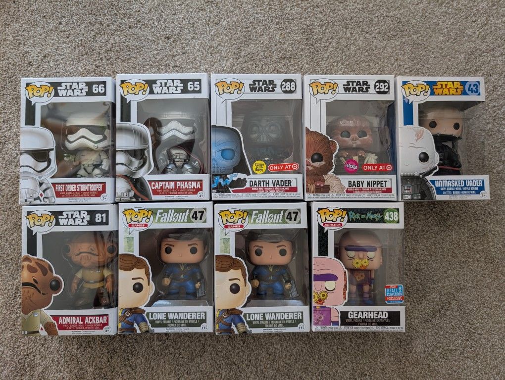 Funko Selling Individually Or As Lot