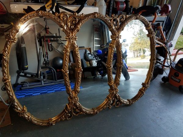 Vintage Hollywood Regency Style Triple Oval Mirror For In Pembroke Pines Fl Offerup - Antique Triple Oval Mirror Vintage Hollywood Regency Style Triple Oval Mirror For In Pembroke Pines Fl Offerup - Antique Triple Oval Mirror