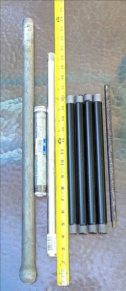 Mixed Threaded Pipe Nipple Lot