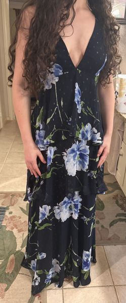 New Ralph Lauren Raffle Dress With Tag