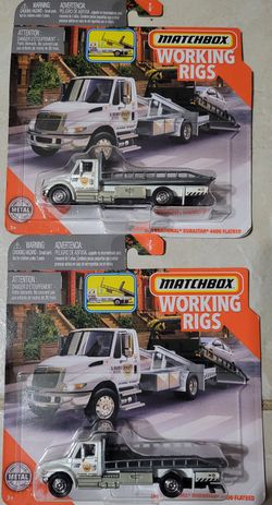 Toy Die Cast Flat Bed Tow Trucks 