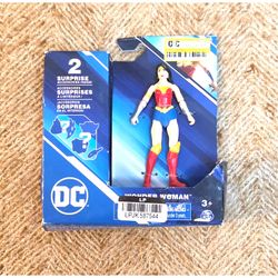 DC Comics The Caped Crusader Wonder Woman 4-Inch Action Figure Spin Master New