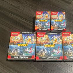 Pokemon Surging Sparks Booster Bundles