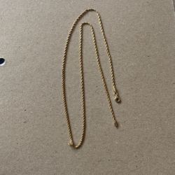 Gold Chain 10k…. 21 Inches…. Cash!!!! No Trade