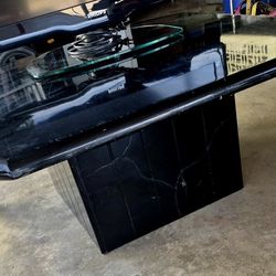 Glass Table Base. Coffee Table. TV Free 