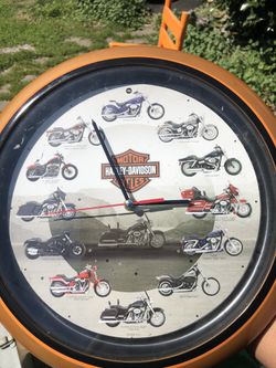 Motorcycle clock