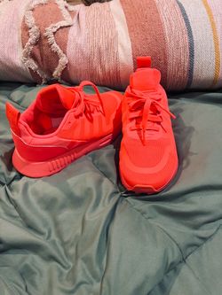 Bright pink orange adidas $20
