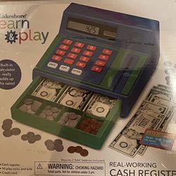 Real Life Like Kids Learning Cash Register BRAND NEW