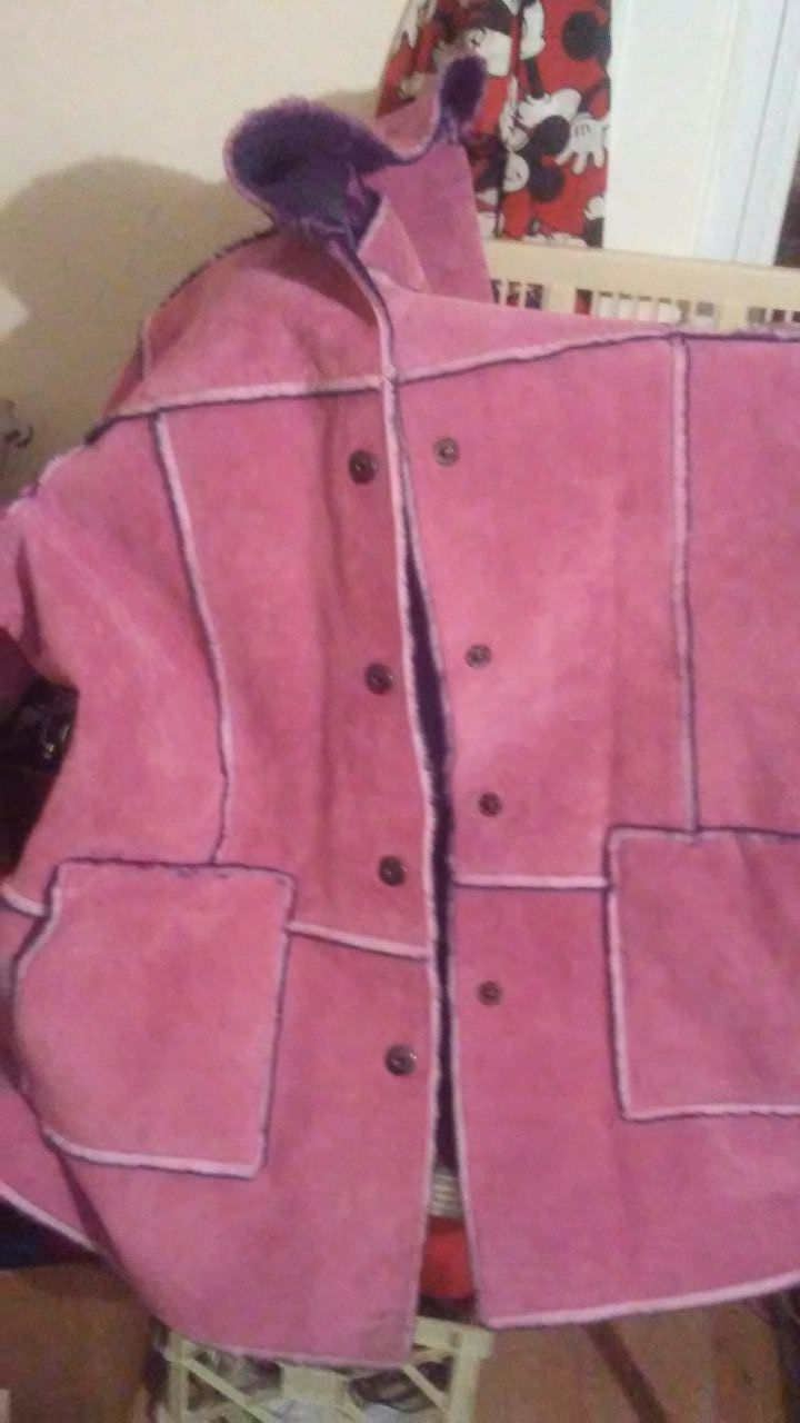 Newport new easy style 3x leather pink jacket winter here.