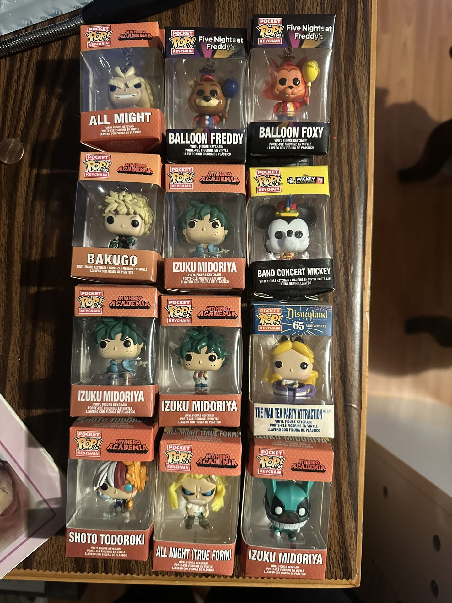 Mini Funko Keychains