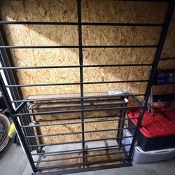 Full Bed With Bed Frame And Little Tables Bed frame Lights Up 