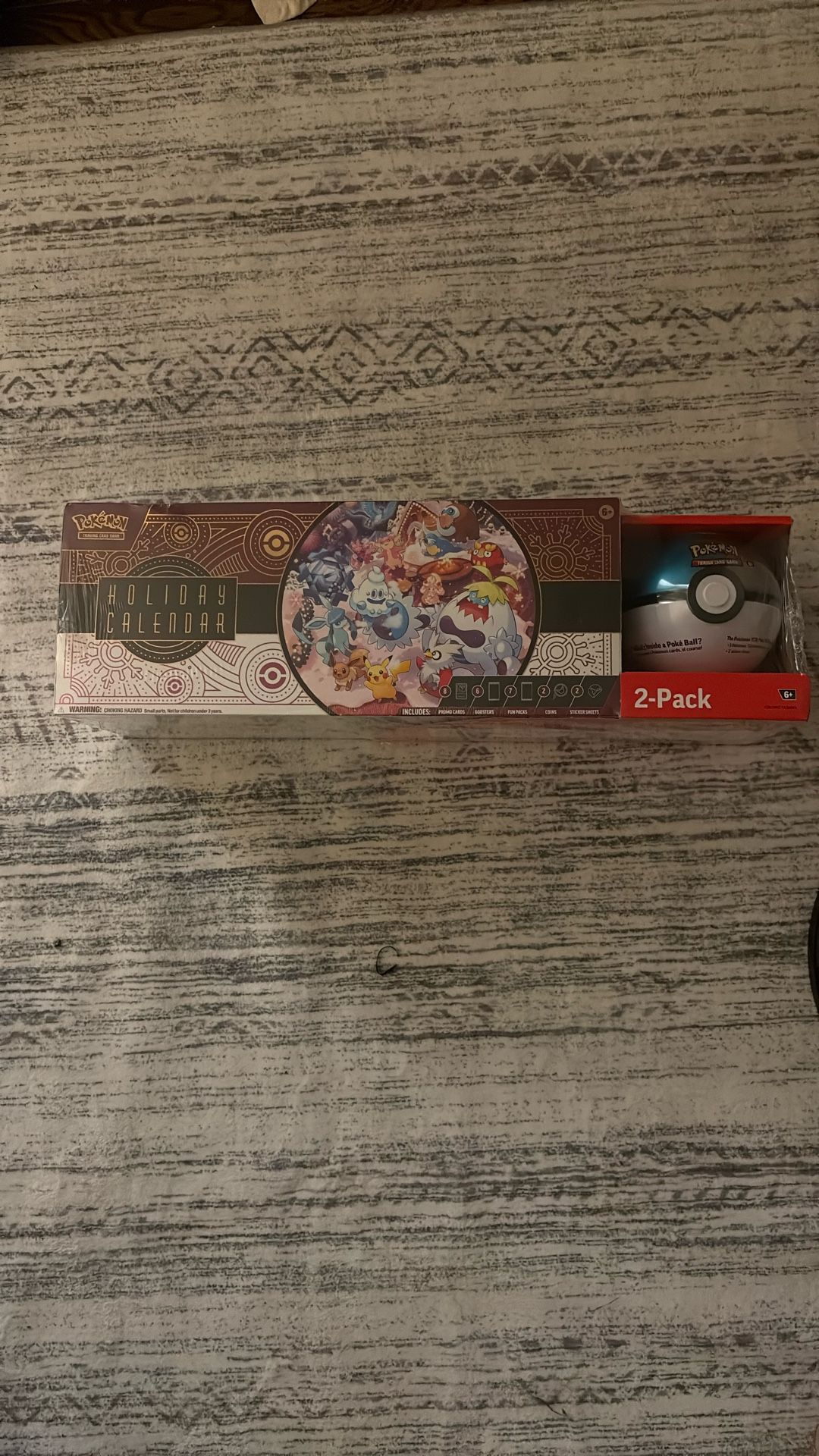Pokeman Holiday Calendar Poké Ball Pack