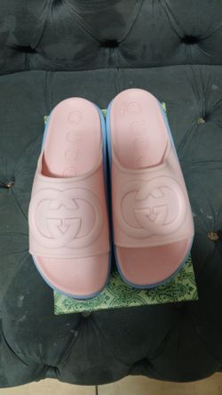 Designer unisex slides