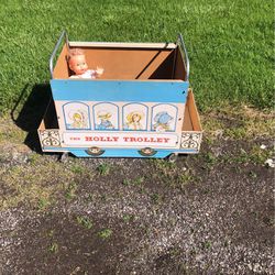 50/60’s Child Toy Cart/box