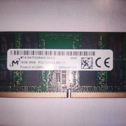 16GB DDR4 3200MHz Laptop RAM(1 stick)