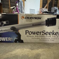 Celestron PowerSeeker 60 refractor telescope