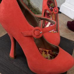 Suede Heels