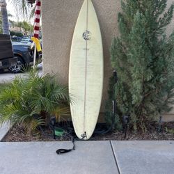 6’4” Hard Top Foam Core Surfboard