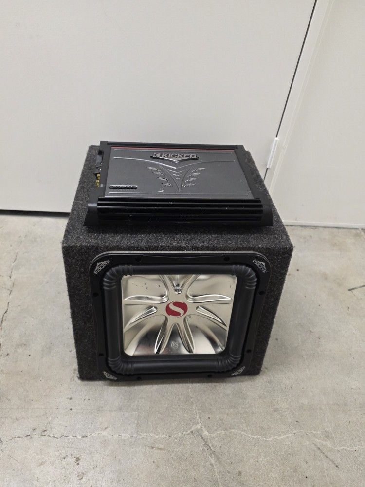 Kicker Subwoofer W/amp