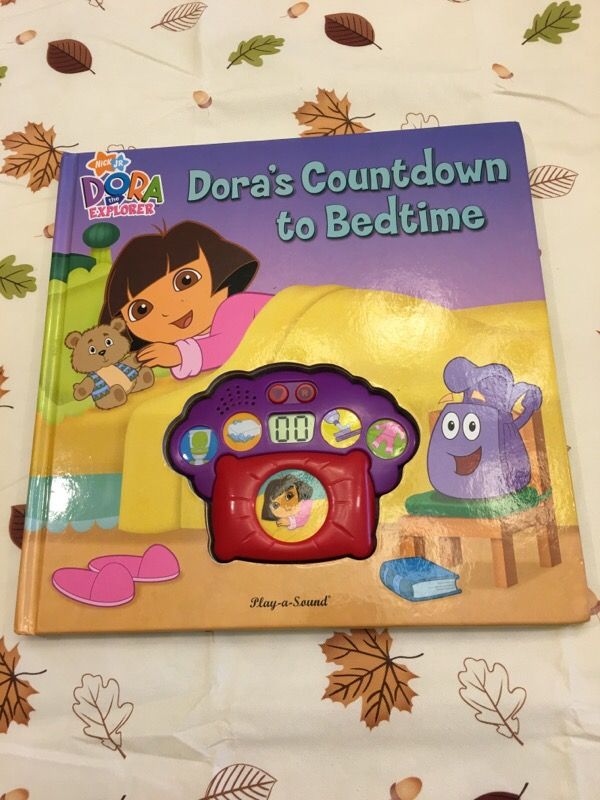 Nick Jr. Dora the explorer, Dora's countdown to bedtime book