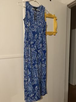 Long Blue Dress (Bought At Macys)