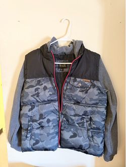 iXtreme Boys Camo Puffer Jacket Boys Size 18