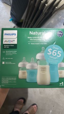New Avent Glass Baby Bottles