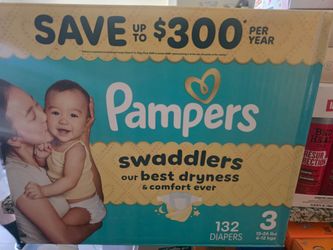Pampers diapers size 3
