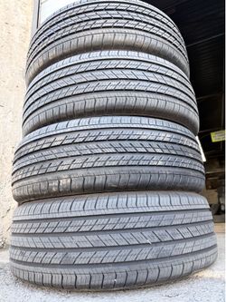 4 USED 235/60/19 MICHELIN PRAMACY ALL SEASON TIRES