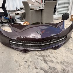 Corvette C7 z06 Front bumper with Splitter