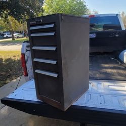 Vintage Kennedy K1800 5-Drawer Side Cabinet, Brown 