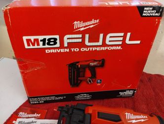 M18 Milwaukee Fuel 16 GA Finish Nailer Tool Only $$250 Fijo