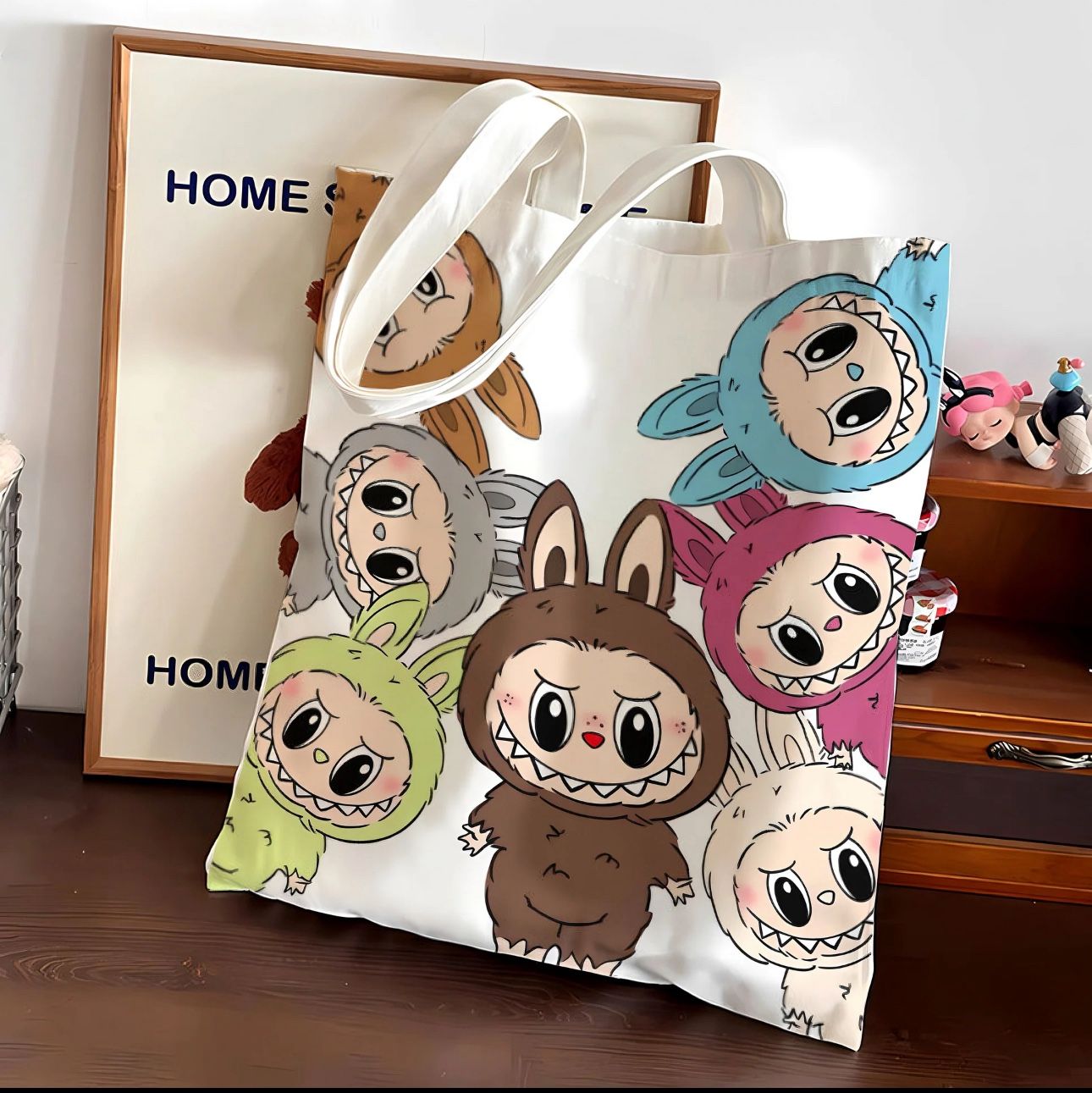 Labubu Canvas Bag