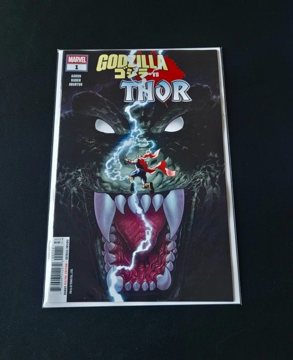 Godzilla VS Thor #1
