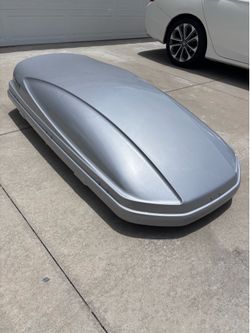 Thule Atlantis 1600 Rooftop Cargo Box w/ Key - Silver
