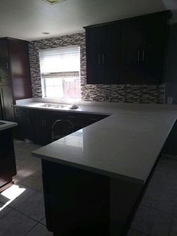 Kitchen cabinets