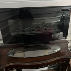 Wall and Stand Fireplace 