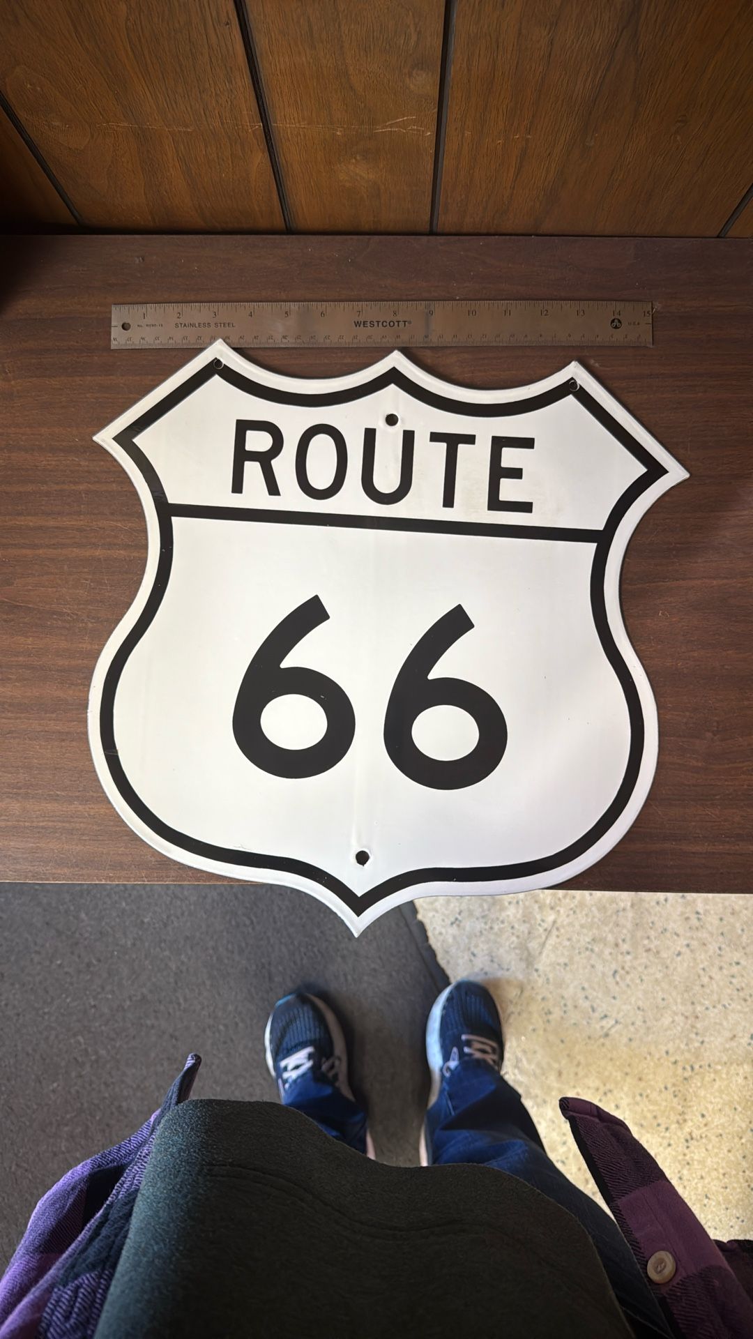 Vintage Route 66 Sign