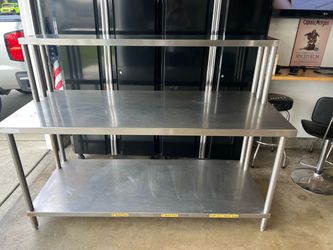 Stainless steel table