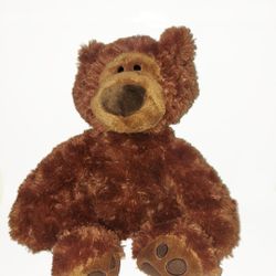 Gund Philbin Teddy Bear Dark Brown Plush 13 Inches 320046 Stuffed Animal Toy
