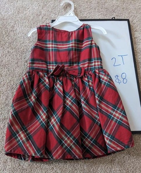 2T Christmas Dress