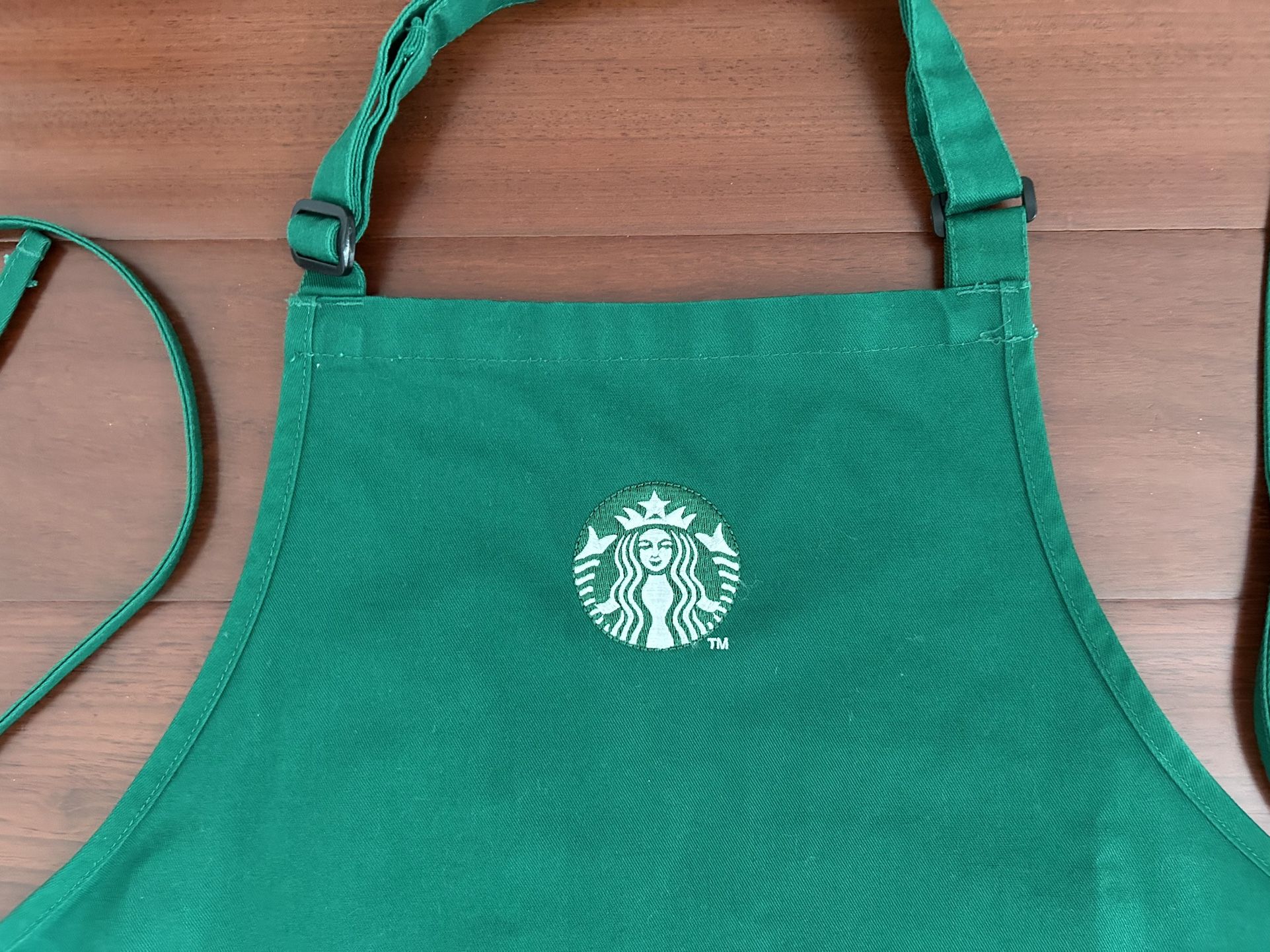 Starbucks Green Barista Apron