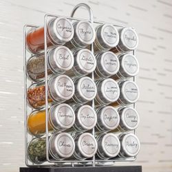 Complete and Unused Spice Rack 