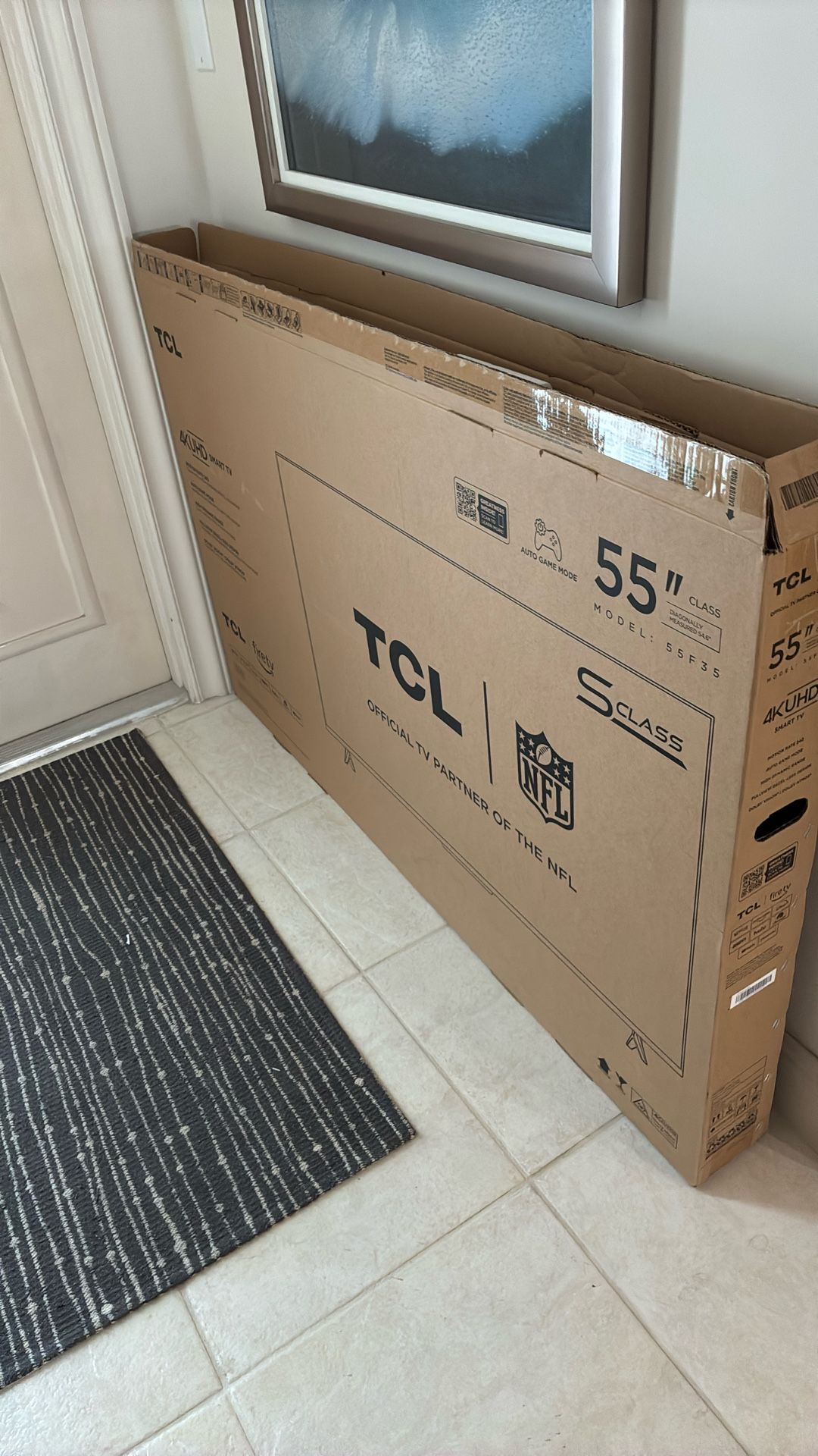 New In Box 55 Inch TCL smart TV