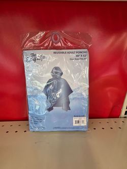 The Easy Life Reusable Adult Rain Poncho
