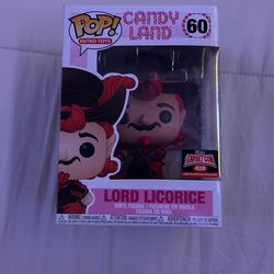 Candyland Lord Licorice Funko