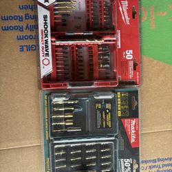 Milwaukee And Makita Impact Drill And Drive Set (FIRM PRICE DONT ASK FOR LESS)