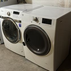 Samsung Washer And Kenmore Dryer Set Read Description 