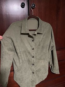 Olive Green Flannel