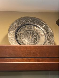 Decorative plate with stand